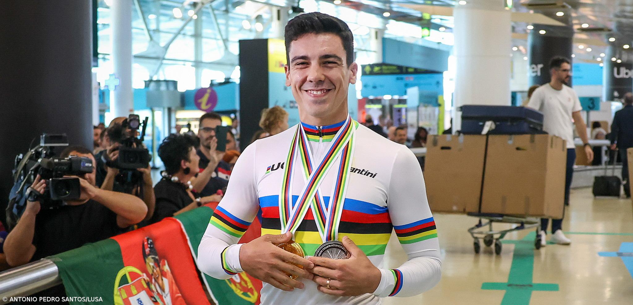 Iúri Leitão "extremamente feliz e aliviado" por título e medalhas conquistadas – Imagem 1