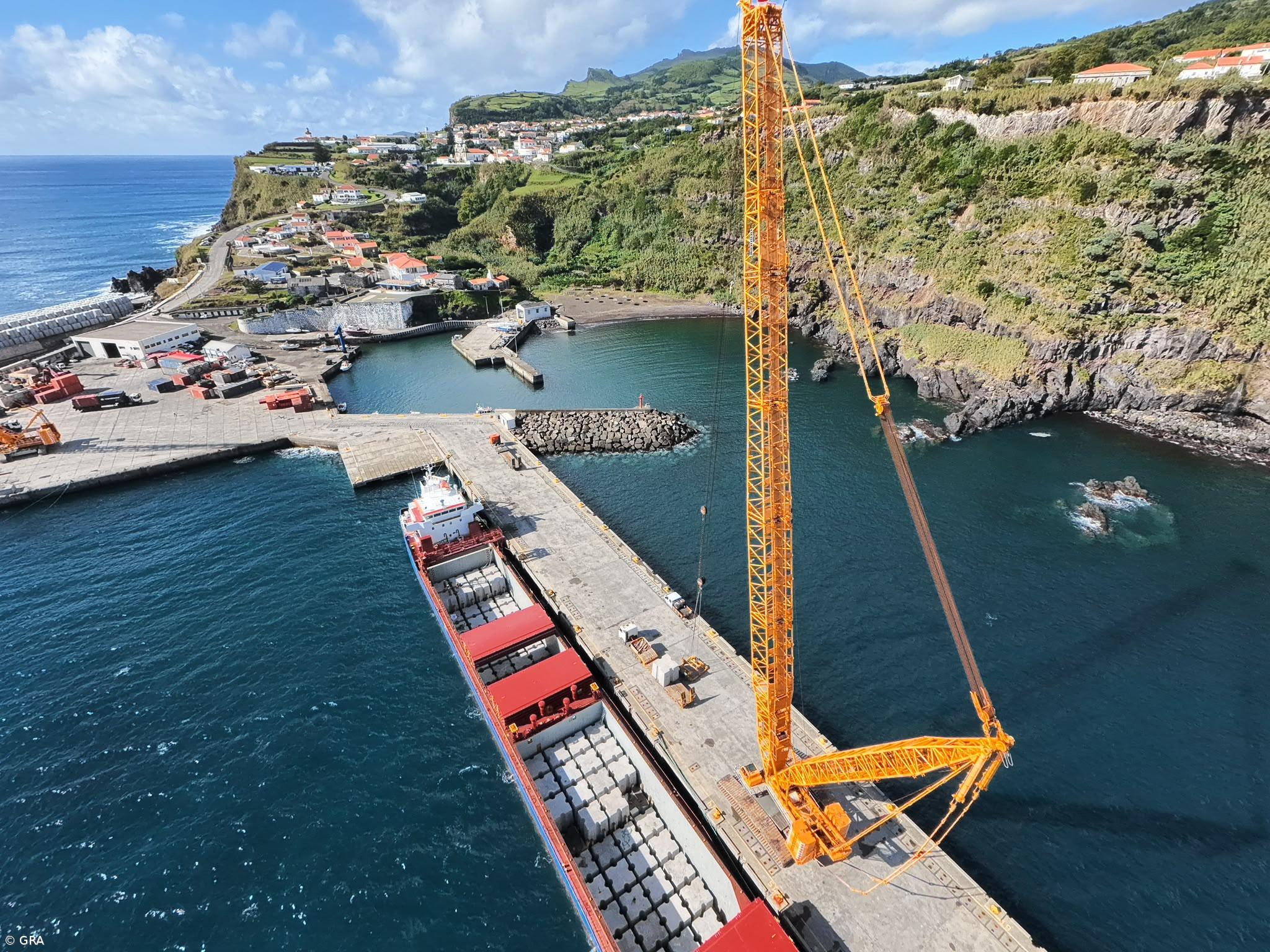 Investidos 42,7 ME na construção do novo porto das Lajes das Flores – Imagem 1