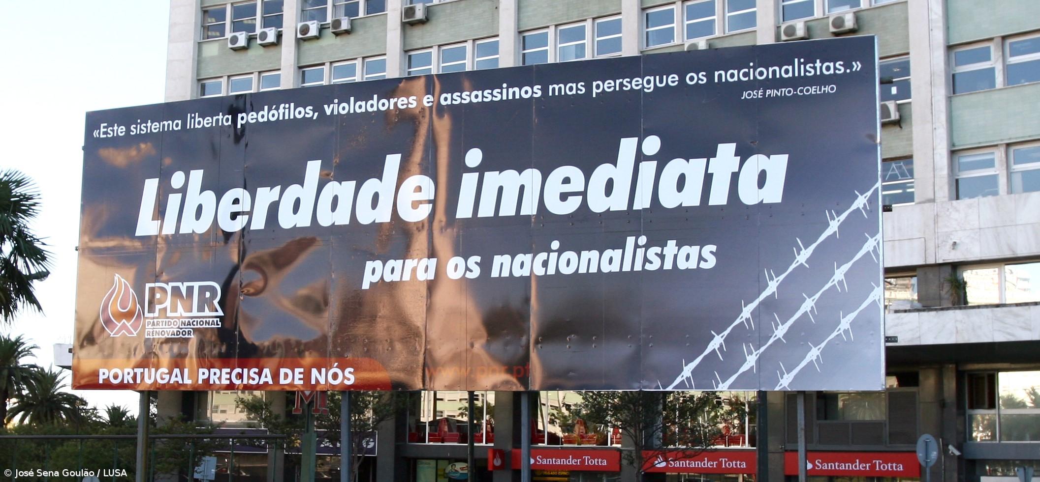 PNR coloca novo cartaz no Marquês – Imagem 1