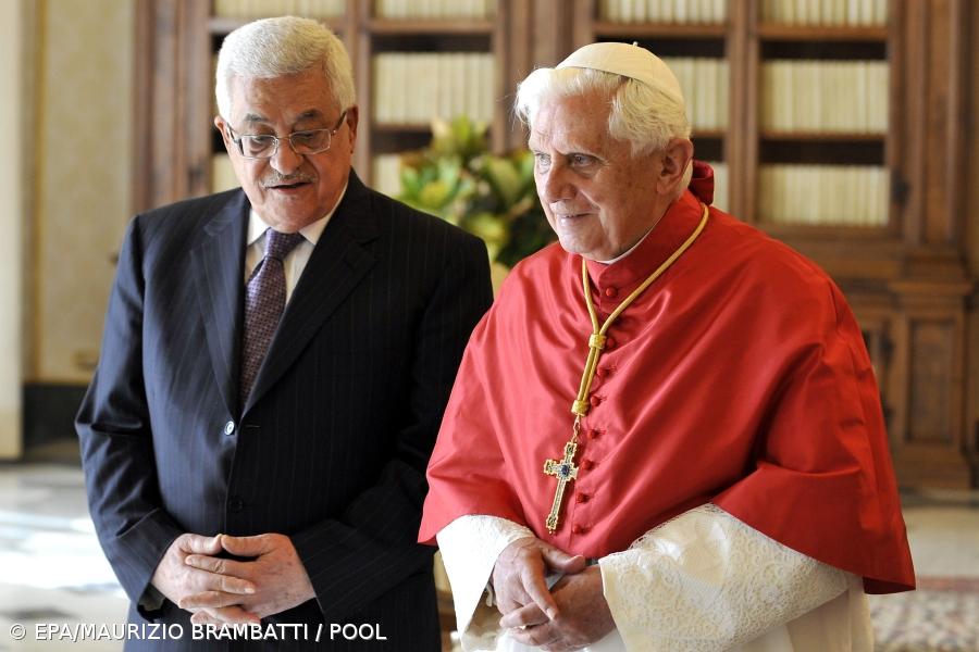 Bento XVI recebe Mahmud Abbas – Imagem 1
