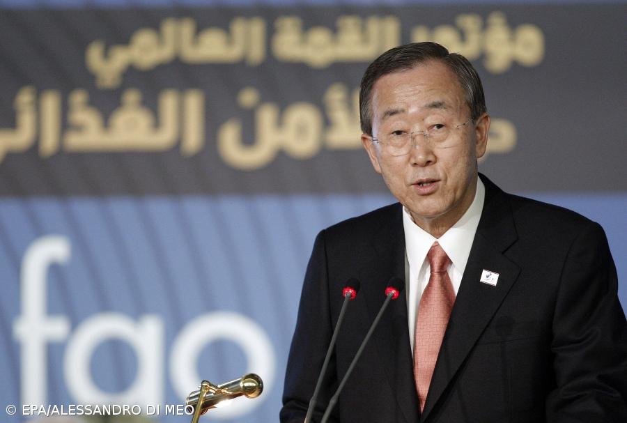 Ban Ki-moon defende alimentação como direito básico – Imagem 1