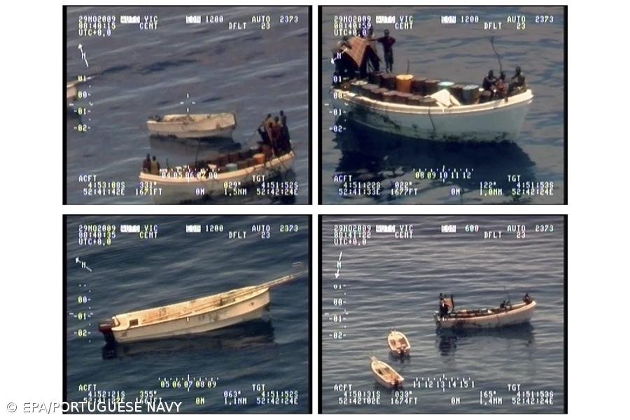  Fragata portuguesa captura piratas que atacaram pesqueiro espanhol – Imagem 1