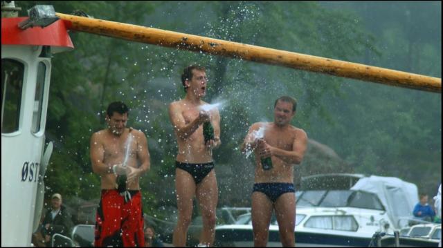 Gary Hunt destaca-se no nevoeiro norueguês