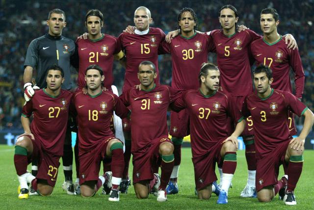 Portugal apenas cedeu uma vez nos quartos-de-final