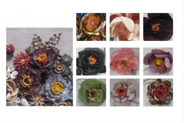 Mostra de flores artificiais em Ponta Delgada