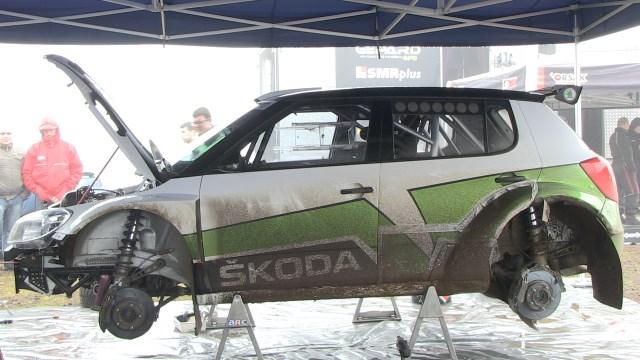 Ricardo Moura em fase de adaptação ao Skoda Fabia S2000 (ví­deo)