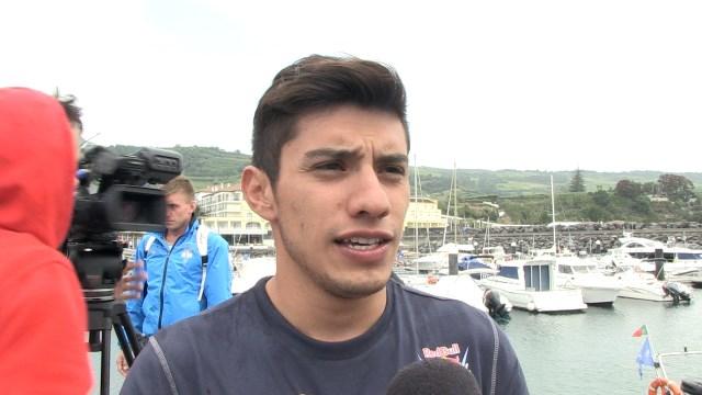 Jonathan Paredes recuperou do susto e terminou em segundo (vídeo)