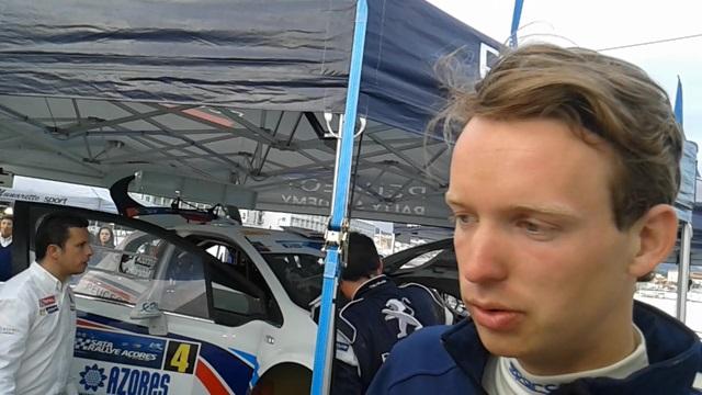 Kevin Abbring sem direção assistida termina segundo dia em sofrimento (vídeo)