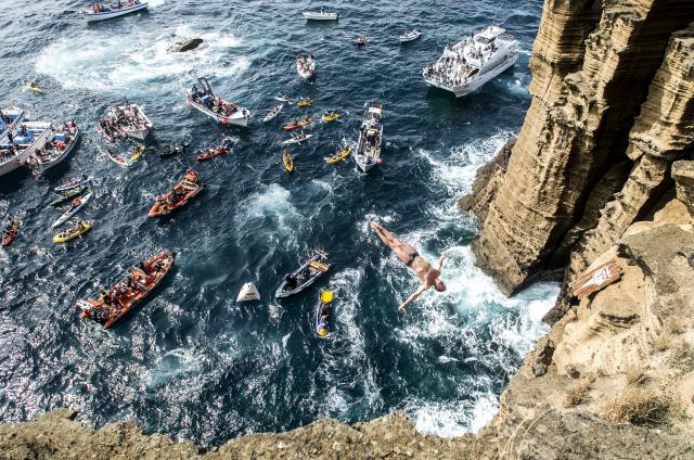 O que fazer para assistir à prova do Red Bull Cliff Diving