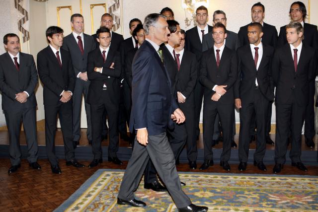 Presidente da República reconhece capacidade e vontade à selecção portuguesa