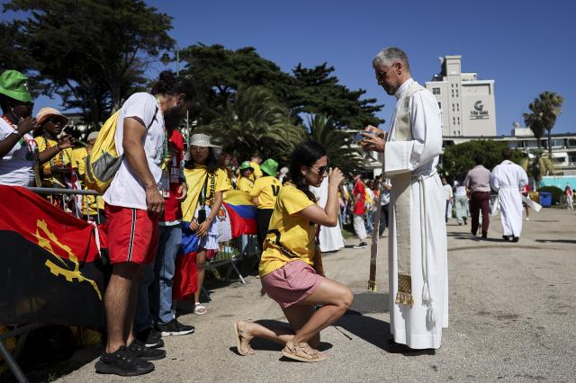 Missa juntou pela primeira vez milhares de voluntários de todo o mundo