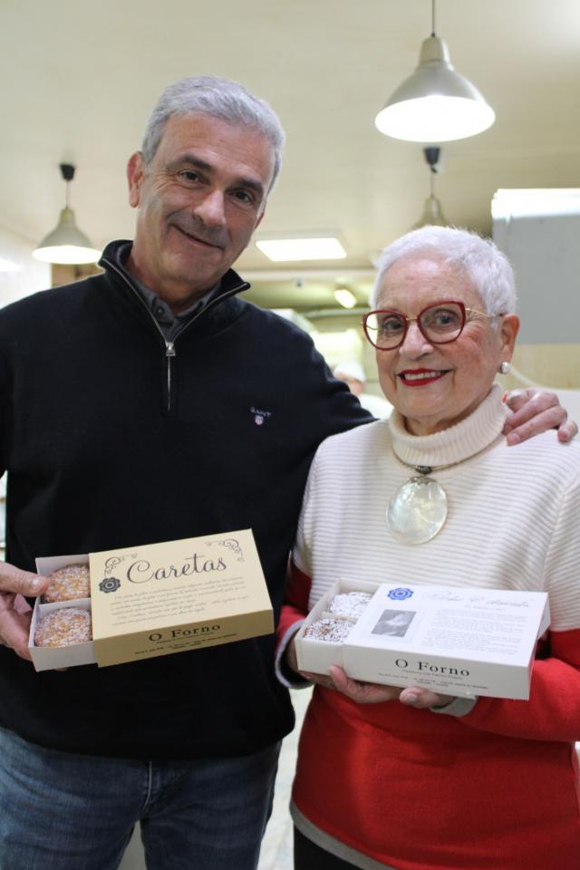 Ana Maria Costa, proprietária da Pastelaria O Forno, há 37 anos