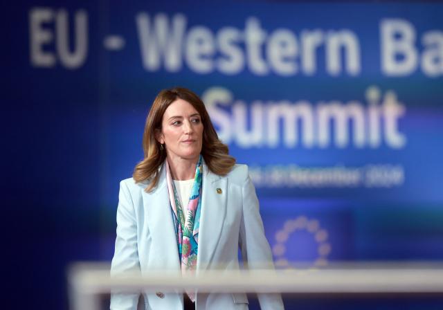 Metsola avisa líderes que UE não pode “enfrentar nova era” com orçamento antigo