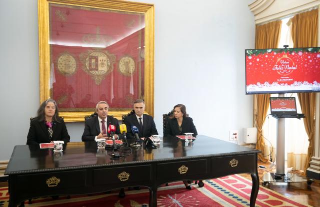 Meio milhão de euros para o programa de Natal de 2025