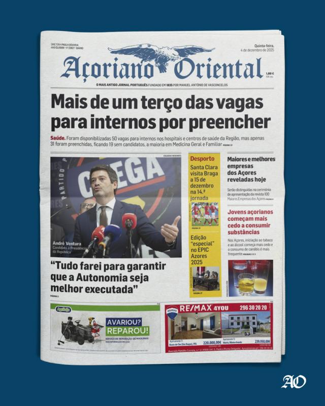 Capa AO 4 dezembro 2025