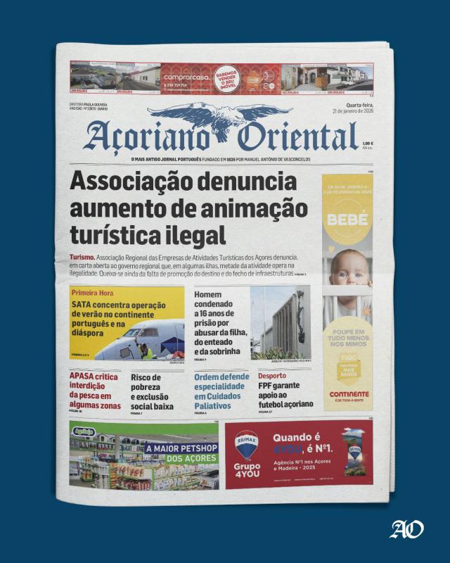 Associação denuncia aumento de animação turística ilegal