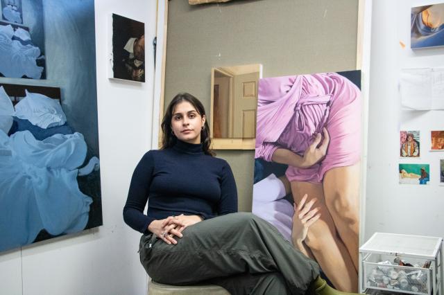 Jovem artista da Terceira leva pintura autobiográfica a Londres