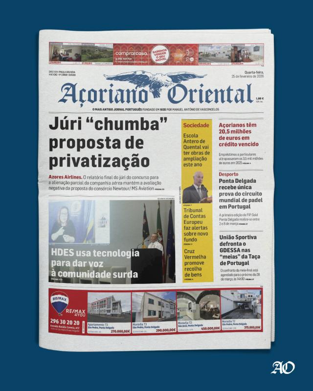 Júri "chumba" proposta de privatização