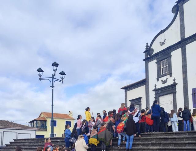 Semana Cultural da EBI de Ponta Garça termina com Romaria Escolar