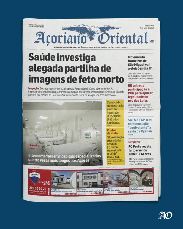 Saúde investiga alegada partilha de imagens de feto morto