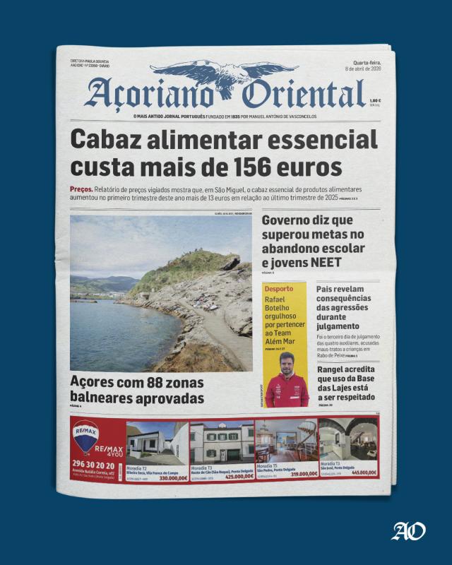 Cabaz alimentar essencial custa mais de 156 euros