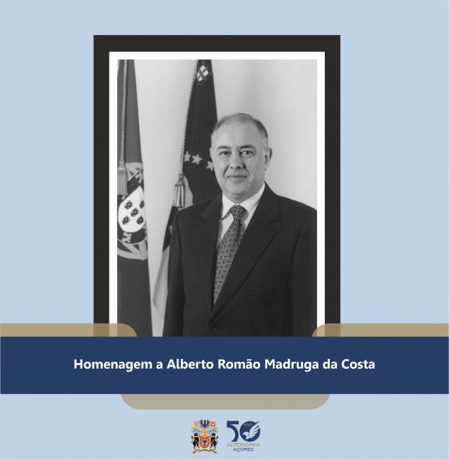Assembleia dos Açores homenageia Alberto Madruga da Costa