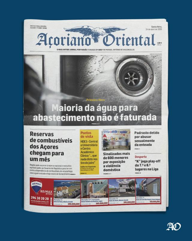 Maioria da água para abastecimento não é faturada 