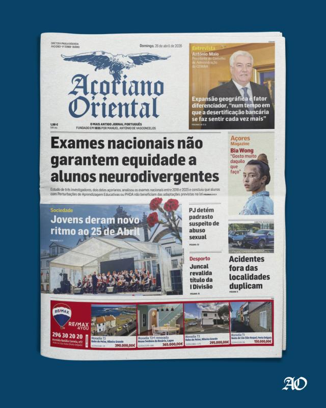 Capa AO 26 de abril 2026