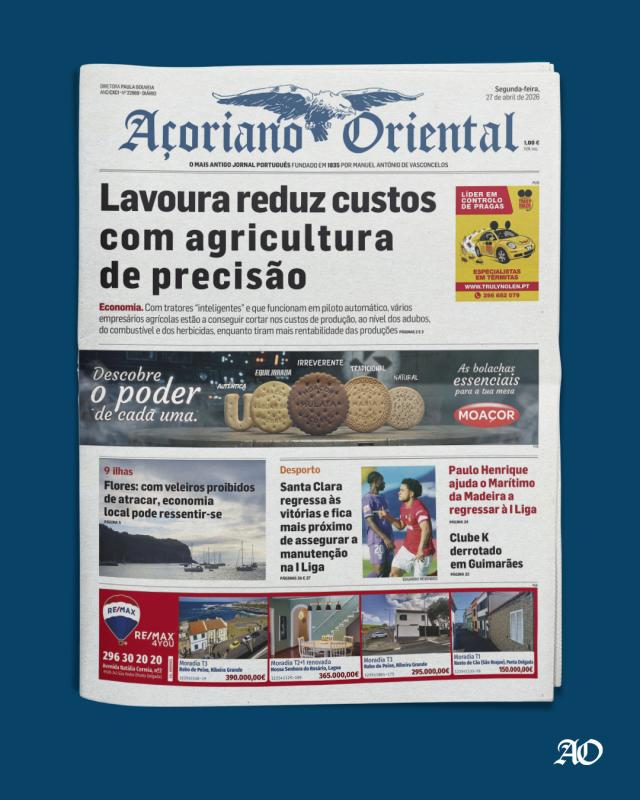 Capa AO 27 abril 2026