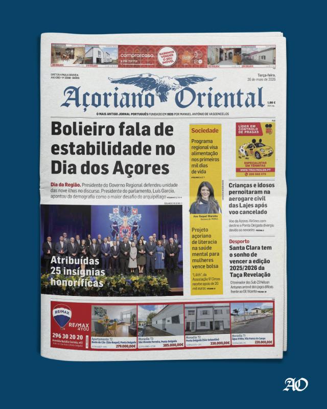 Capa AO 26 de maio de 2026