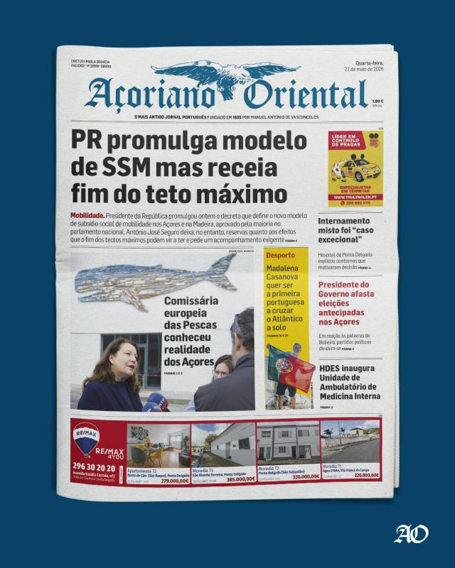 Capa AO 27 de maio 2026