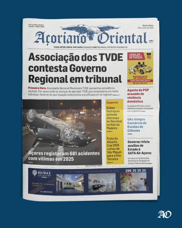 Associação dos TVDE contesta Governo Regional em tribunal