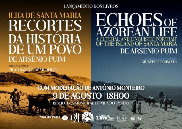 Arsénio Chaves Puim apresenta obras na Biblioteca de Vila do Porto