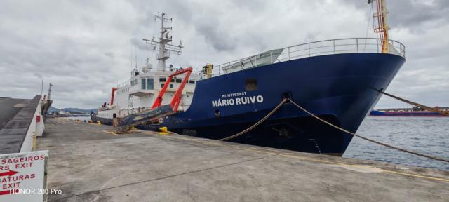 Navio de investigação “Mário Ruivo” faz escala em Ponta Delgada