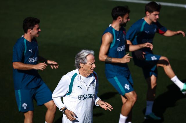Portugal faz o último treino antes do duelo com o País de Gales