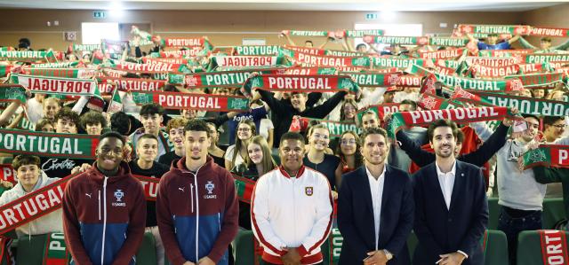 Domingos Rebelo junta gerações do futebol nacional