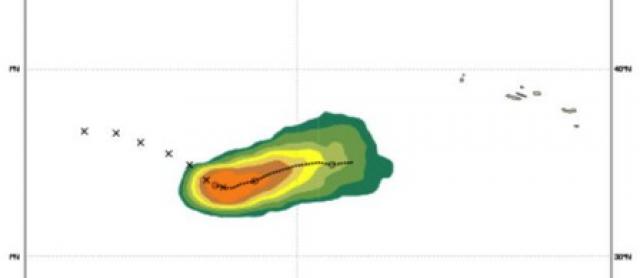Açores com avisos amarelos de chuva forte devido tempestade Hanna