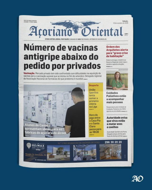 Capa AO 10 de outubro 2026