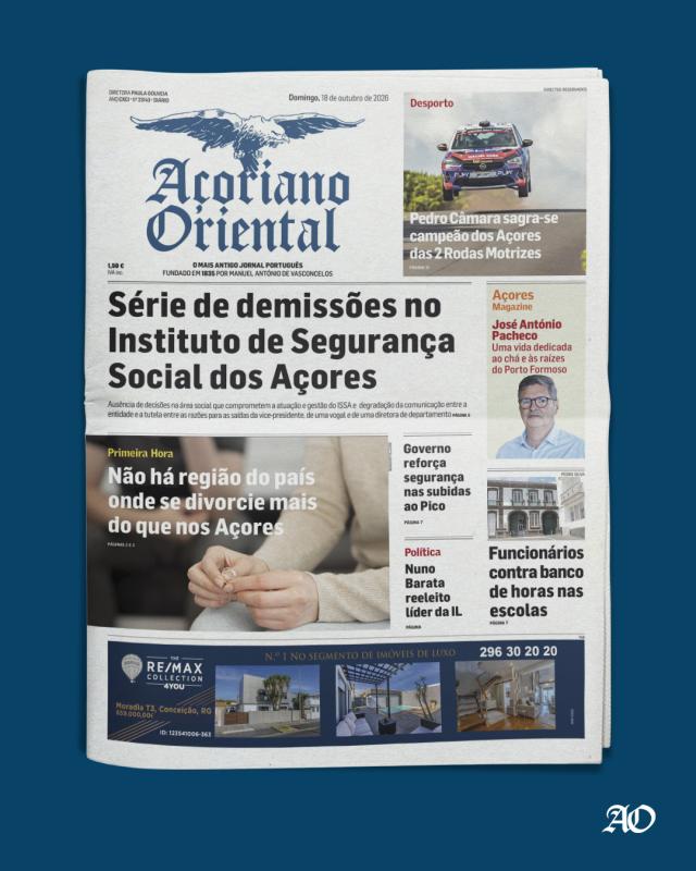 Capa AO 18 de outubro 2026
