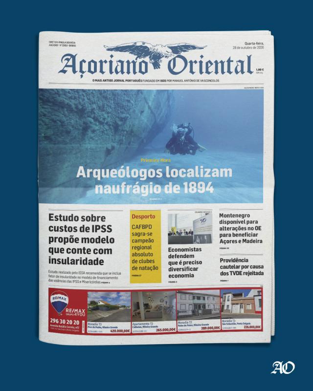 Arqueólogos localizam naufrágio de 1894