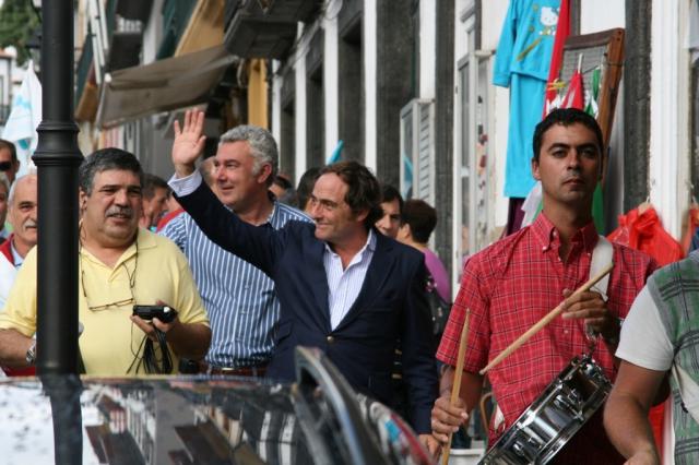 Portas juntou-se a Artur Lima no apelo ao voto em Angra