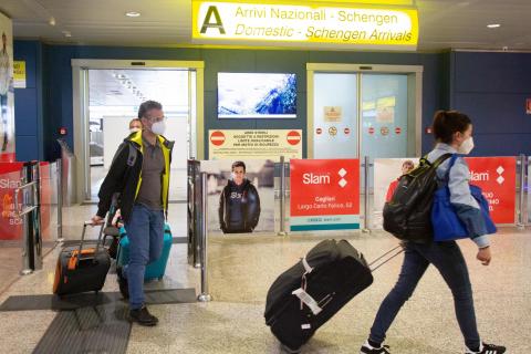 Número de passageiros por via aérea sobe 8% na UE em 2024