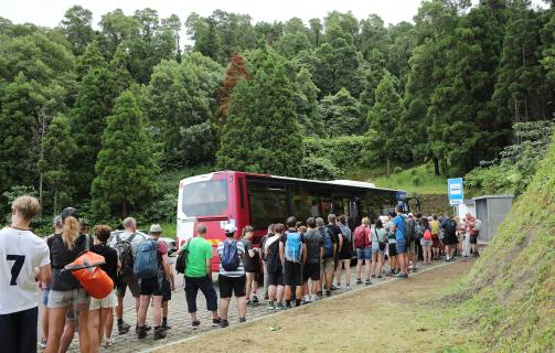 Shuttle da Lagoa do Fogo ainda sem data para começar