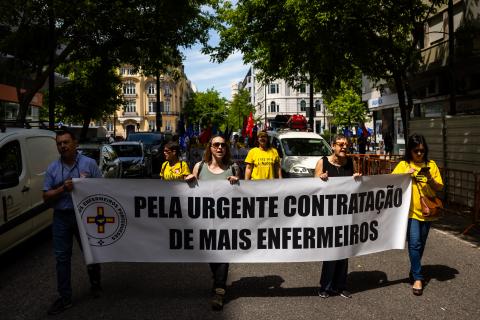 Sindicato de Enfermeiros anuncia adesão à greve geral