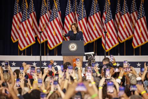 Kamala Harris admite concorrer novamente à presidência dos EUA
