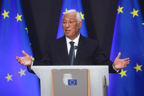Costa revela que EUA apresentaram plano de paz sem falar com UE