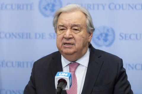 Guterres avisa EUA e Israel que "está mais do que na hora" de acabarem com guerra