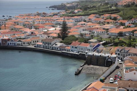 Arrancaram as obras de construção da pista de drones na ilha do Faial