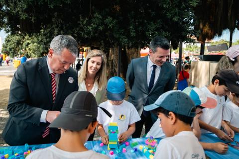 Dia da Criança com mais de 2.000 alunos no Campo de São Francisco