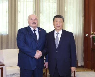 Lukashenko agradece a Xi em Pequim o “forte apoio e assistência a longo prazo”